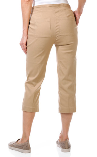 Thumbnail 3: Zac & Rachel Zac & Rachel Petite Straight Leg Crop Pants 