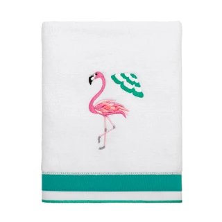 Thumbnail 6: AVANTI Avanti Flamingo Paradise Bath Towel 