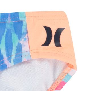 Thumbnail 3: Hurley Hurley Little Girls' Tiered Tankini 2-Piece Swimsuit Set 