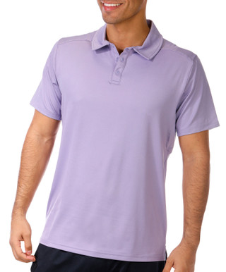 Thumbnail 1: REEL LEGENDS Reel Legends Mens Solid Vitality Short Sleeve Polo 
