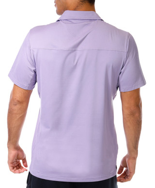 Thumbnail 2: REEL LEGENDS Reel Legends Mens Solid Vitality Short Sleeve Polo 