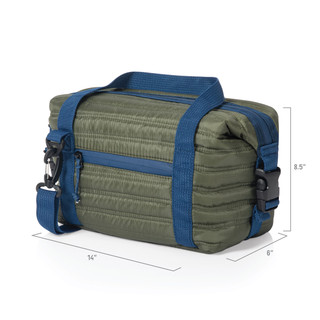 Thumbnail 4: Oniva Oniva Midday Quilted Washable Insulated Cooler Lunch Bag 