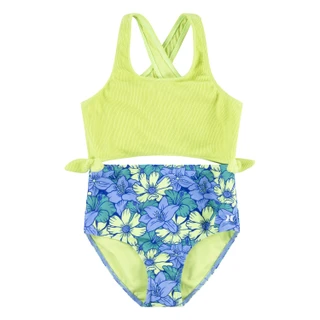 Thumbnail 1: Hurley Hurley Big Girls One Piece Crossback Monokini Swimsuit 