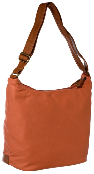 Thumbnail 3: Bueno Bueno Leather Front Pocket Hobo Bag 