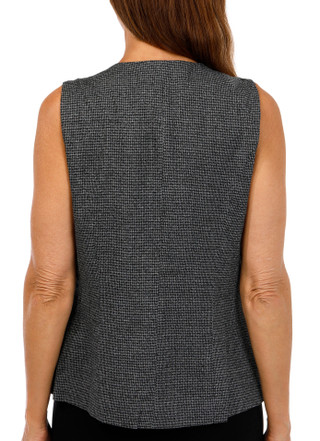 Thumbnail 2: Nicole Miller Nicole Miller Womens Button Down Pinstripe Vest 