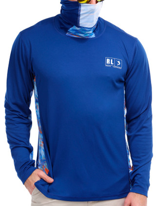 Thumbnail 2: REEL LEGENDS Reel Legends Mens UPF 50+ Reel-Tec Long Sleeve Gator Shirt 