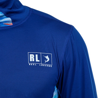 Thumbnail 5: REEL LEGENDS Reel Legends Mens UPF 50+ Reel-Tec Long Sleeve Gator Shirt 