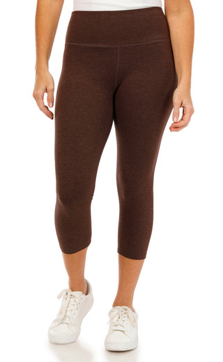 Thumbnail 1: Jockey Jockey Womens 20 in. Heather Cotton Stretch Capris 