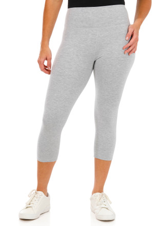 Thumbnail 1: Jockey Jockey Womens 20 in. Heather Cotton Stretch Capris 