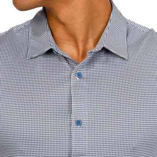 Thumbnail 3: Kenneth Cole Kenneth Cole Mens Short Sleeve Button Down Knit Shirt 
