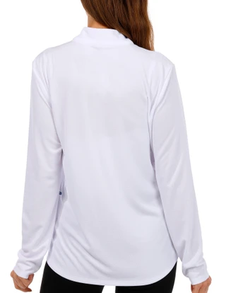 Thumbnail 5: Coral Bay Golf Coral Bay Golf Womens Long Sleeve Solid Freeline Top 