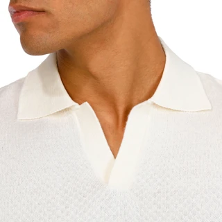 Thumbnail 3: Kenneth Cole Kenneth Cole Mens Short Sleeve Johnny Collar Sweater Polo 