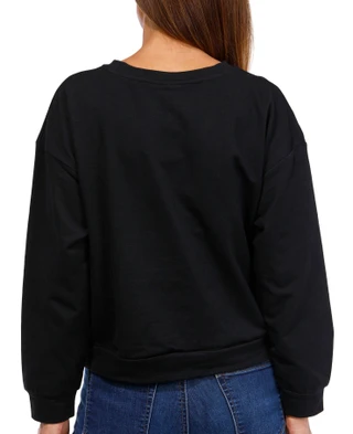 Thumbnail 2: Kaktus Kaktus Womens Long Sleeve Holiday Bow Sweater 