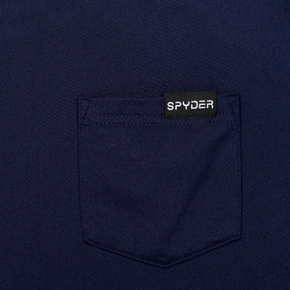 Thumbnail 4: Spyder Spyder Mens 2 Pk Loungewear Solid Short Sleeve Knit Shirts 