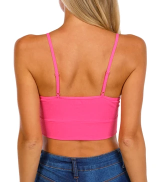 Thumbnail 2: FCT BASICS FCT Basics Juniors Solid Ribbed Seamless Bra 