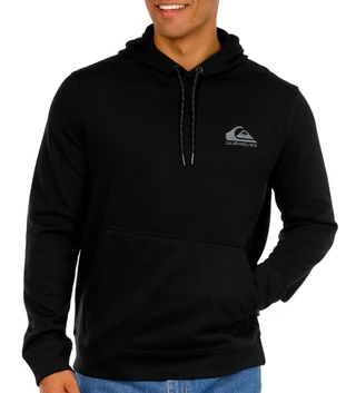 Thumbnail 1: Quiksilver Quiksilver Mens Fleece Gridliner Hoodie Pullover Sweatshirt 