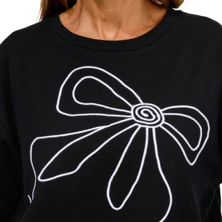 Thumbnail 3: Kaktus Kaktus Petite Long Sleeve Holiday Bow Sweater 