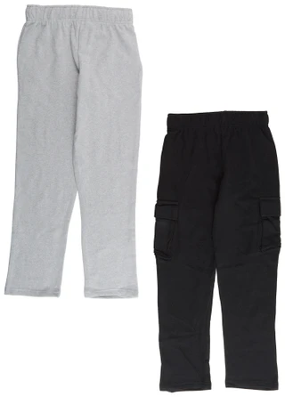 Thumbnail 2: Aeropostale Aeropostale Big Boys 2 Pk Fleece Pants 