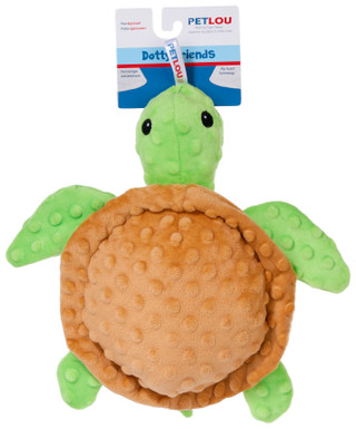 Thumbnail 1: Petlou Petlou 12 in Sea turtle Dog Toy 