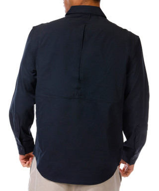 Thumbnail 3: REEL LEGENDS Reel Legends Mens Long Sleeve Cooling Woven Solid Shirt 