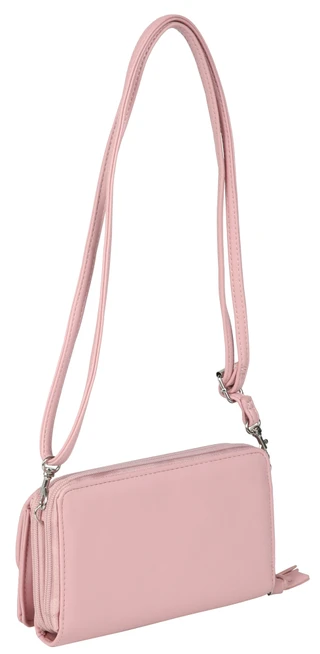 Thumbnail 3: Bueno Bueno Perforated Floral Wallet Crossbody Bag 