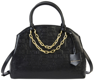 Thumbnail 1: BCBGeneration BCBGeneration Debossed Triple Entry Satchel Bag 