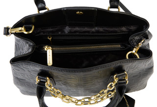 Thumbnail 3: BCBGeneration BCBGeneration Debossed Triple Entry Satchel Bag 