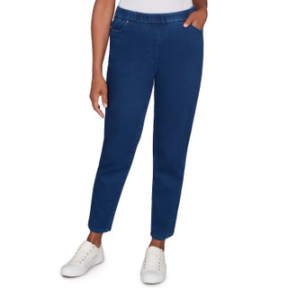 Thumbnail 1: Alfred Dunner Alfred Dunner Womens Knit Denim Pants 