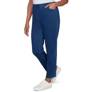 Thumbnail 4: Alfred Dunner Alfred Dunner Womens Knit Denim Pants 