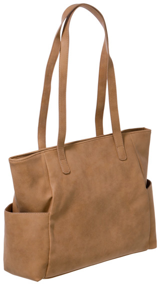 Thumbnail 5: Bueno Bueno Large Textured Perforated Tassle Tote Bag 