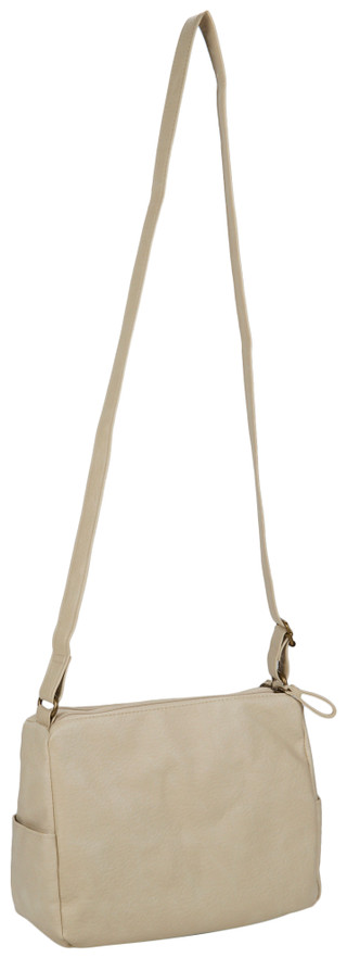 Thumbnail 2: Bueno Bueno Antique Pebble Double Zipper Sachel Bag Purse 