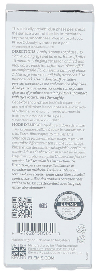 Thumbnail 2: ELEMIS Elemis Dynamic Resurfacing Peel & Reset Dual-Phase Treatment 