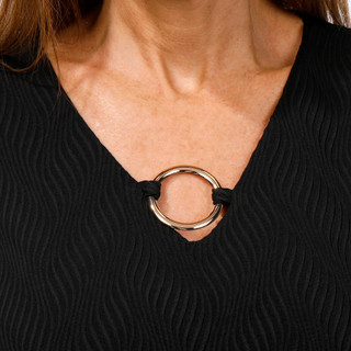 Thumbnail 3: HARPER 241 Harper 241 Womens Long Sleeve Ring Neck Textured Top 
