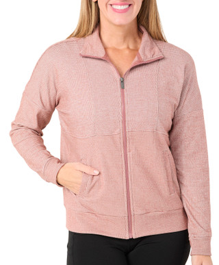 Thumbnail 1: RBX RBX Women's Active Plush Fleece Mock Neck Jacket 