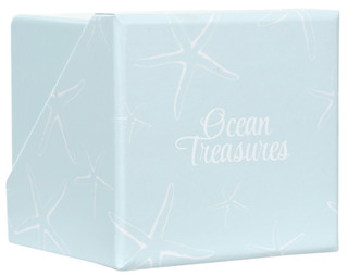 Thumbnail 3: Ocean Treasures Ocean Treasures Boxed Gold Plated Crystal Ring 