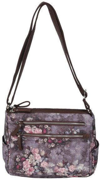 Thumbnail 1: BROWN FLORAL