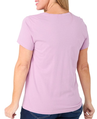Thumbnail 2: Life is Good Life Is Good Womens Short Sleeve Take it Slow Turtle Top 