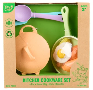 Thumbnail 1: Toy Chef 9 Pc Kitchen Cookware Set 