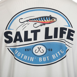 Thumbnail 6: Salt Life Salt Life Mens Long Sleeve Nothin' But Bite Shirt 