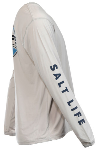Thumbnail 7: Salt Life Salt Life Mens Long Sleeve Nothin' But Bite Shirt 