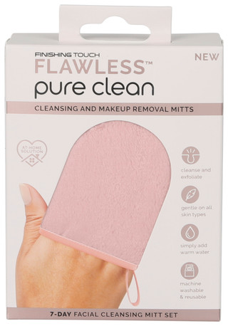Thumbnail 1: FLAWLESS Flawless Pure Clean Cleansing & Makeup Removal Mitts 