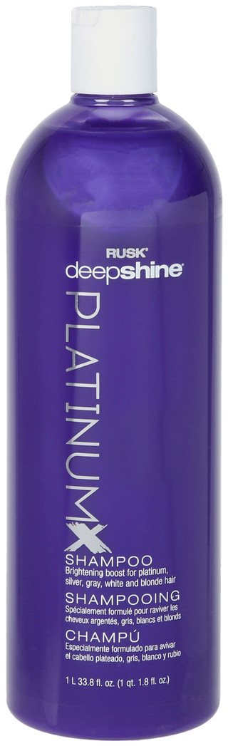 Thumbnail 1: Rusk Rusk 33.8 oz Deepshine PlatinumX Shampoo 