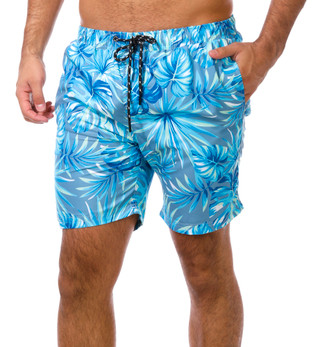 Thumbnail 1: Distortion Distortion Mens Botanical Swim Shorts 