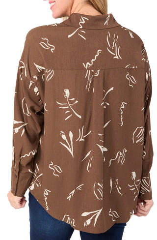 Thumbnail 2: EN SAISON En Saison Womens Long Sleeve Margot Blouse 