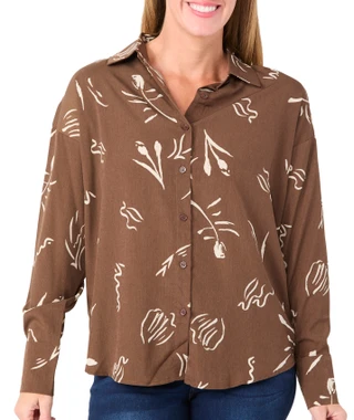 Thumbnail 1: EN SAISON En Saison Womens Long Sleeve Margot Blouse 