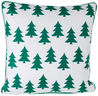 Thumbnail 1: CASA DECOR Casa Decor 20x20 Christmas Tree Decorative Pillow 