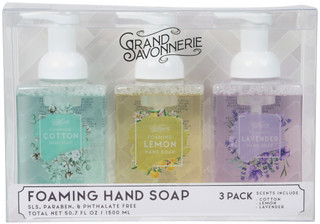 Thumbnail 1: Grand Savonnerie Grand Savonnerie Farm House Foaming Hand Soap, 3-Pack 