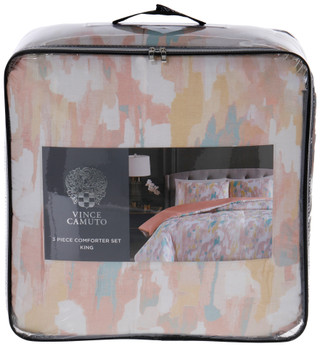 Thumbnail 4: Vince Camuto Vince Camuto 3 Pc Paint Palette Comforter Set 