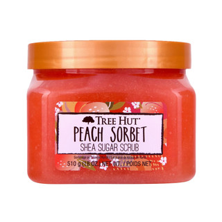 Thumbnail 1: Tree Hut Tree Hut 18 Oz. Peach Sorbet Shea Sugar Scrub 