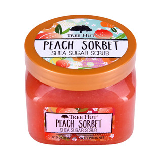 Thumbnail 2: Tree Hut Tree Hut 18 Oz. Peach Sorbet Shea Sugar Scrub 